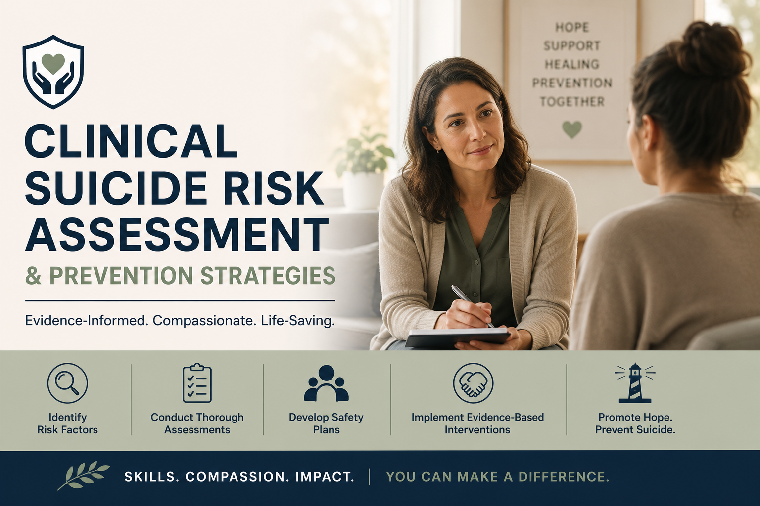 Clinical Suicide Risk Assessment & Prevention Strategies-Introductory-1CEs