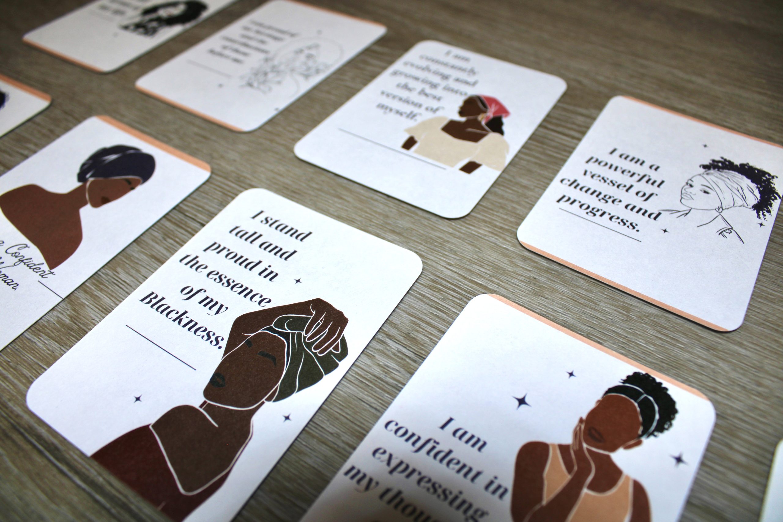 Affirmation Cards (Black Women Centered)